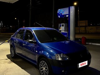 2007 Renault Logan I, синий, 370000 рублей, вид 3