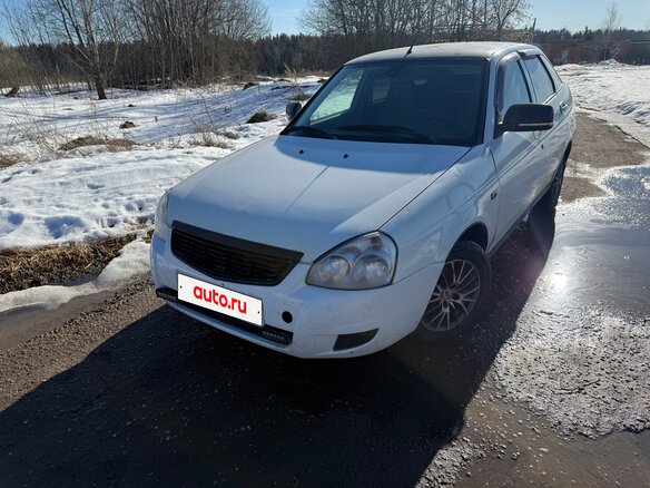 2012 Lada (ВАЗ) Priora I, белый, 330303 рублей - вид 5