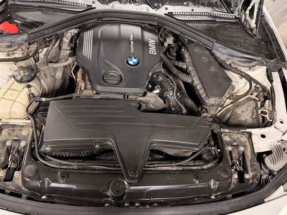2017 BMW 4 серии 420d F32/F33/F36 Рестайлинг, белый - вид 6