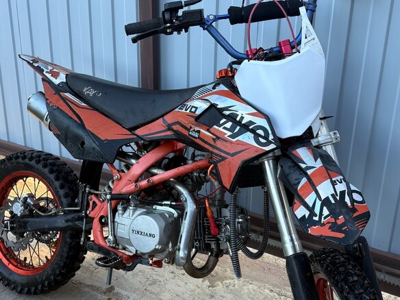 2024 Kayo Evolution YX140EM, чёрный, 75000 рублей - вид 3