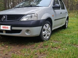 2009 Renault Logan I, серый, 315000 рублей, вид 3