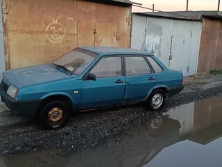 2000 Lada (ВАЗ) 21099, синий, 35000 рублей, вид 3
