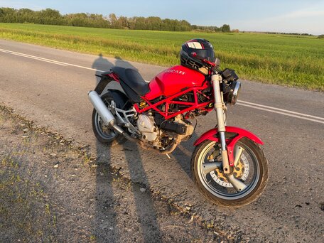 1999 Ducati Monster 400, красный, 200000 рублей, вид 3