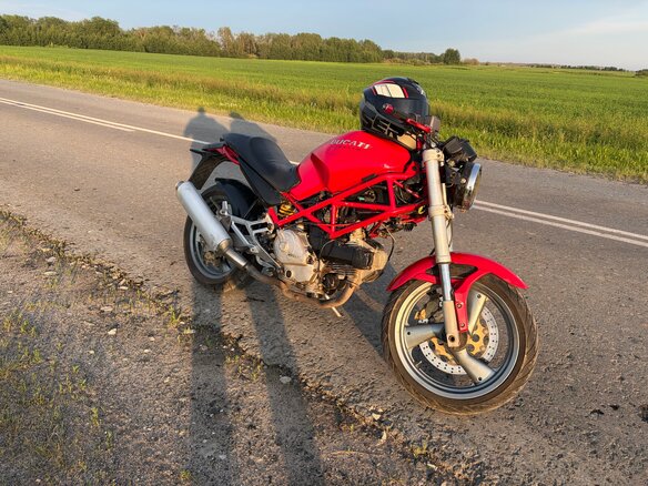 1999 Ducati Monster 400, красный, 200000 рублей - вид 2