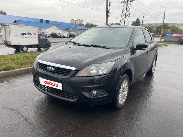 2010 Ford Focus II Рестайлинг, чёрный, 420000 рублей - вид 7