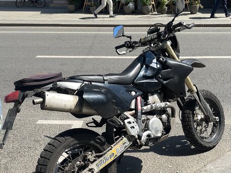 2005 Suzuki DR-Z 400 SM, чёрный, 390000 рублей, вид 5