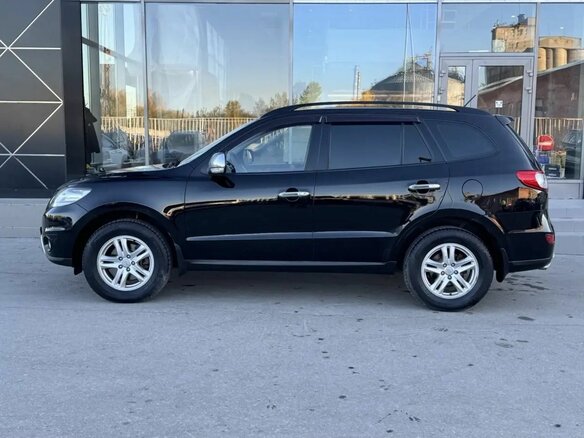 2011 Hyundai Santa Fe II Рестайлинг, чёрный - вид 7