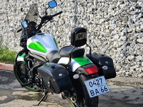 2017 Kawasaki EN650 Vulcan S, белый, 650000 рублей, вид 2