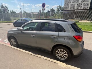 2014 Mitsubishi ASX I Рестайлинг, серый, 1050000 рублей, вид 4