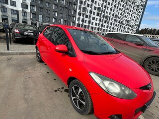 2008 Mazda 2 II (DE), красный, 410000 рублей, вид 3