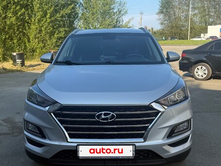 2020 Hyundai Tucson III Рестайлинг, серебристый, 2100000 рублей, вид 4