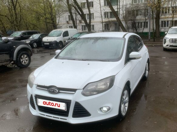 2012 Ford Focus III, белый - вид 1