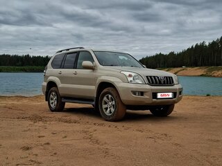 2005 Toyota Land Cruiser Prado 5-speed 120 Series, бежевый, 1300000 рублей, вид 3