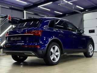 2021 Audi Q5 45 TFSI II (FY) Рестайлинг, синий, 4500000 рублей, вид 5