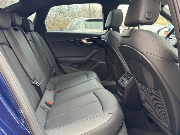 2021 Audi A4 40 TFSI V (B9) Рестайлинг, синий, 4200000 рублей - вид 18