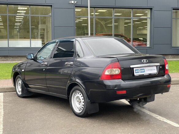 2009 Lada (ВАЗ) Priora I, чёрный, 235000 рублей - вид 6