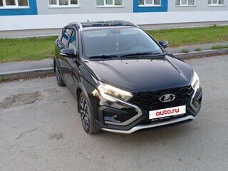 2024 Lada (ВАЗ) Vesta SW Cross I Рестайлинг (NG), чёрный, 1450000 рублей, вид 1