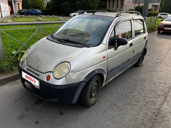 2007 Daewoo Matiz I Рестайлинг, серый, 110000 рублей