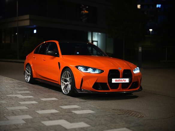 2024 BMW M3 Competition Package VI (G80), белый - вид 2