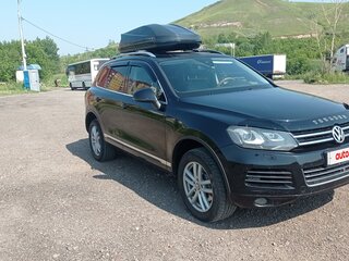2011 Volkswagen Touareg II, чёрный, 2250000 рублей, вид 4