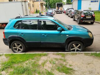 2004 Hyundai Tucson I, зелёный, 690000 рублей, вид 5