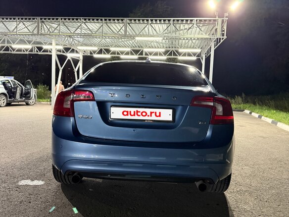 2013 Volvo S60 II Рестайлинг, голубой, 1070000 рублей - вид 3