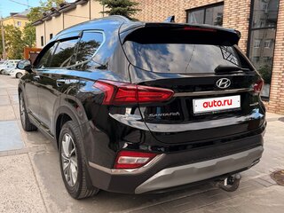 2019 Hyundai Santa Fe IV, чёрный, 2850000 рублей, вид 4