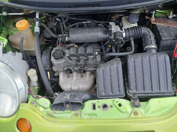 2008 Daewoo Matiz I Рестайлинг, зелёный, 135000 рублей - вид 8
