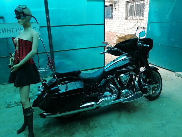 2010 Yamaha XV 1900, чёрный, 850000 рублей - вид 5