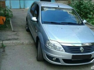 2012 Renault Logan I Рестайлинг, серый, 650000 рублей, вид 1