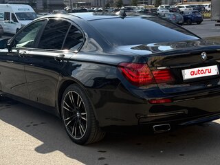 2013 BMW 7 серии 740d xDrive V (F01/F02/F04) Рестайлинг, чёрный, 1930000 рублей, вид 4