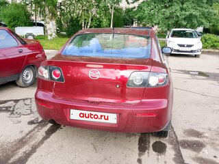 2008 Mazda 3 I (BK) Рестайлинг, красный, 480000 рублей, вид 2