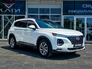 2020 Hyundai Santa Fe IV, белый, 3300000 рублей, вид 1