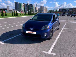 2009 Toyota Prius III (XW30), синий, 1040000 рублей, вид 2