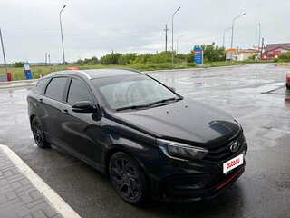 2024 Lada (ВАЗ) Vesta SW Sportline I Рестайлинг (NG), чёрный, 1670000 рублей, вид 1