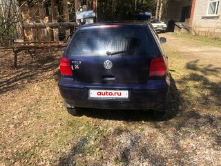 2001 Volkswagen Polo III Рестайлинг, синий, 150000 рублей, вид 2