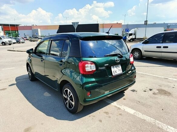 2016 Toyota Passo III, зелёный, 770000 рублей - вид 4