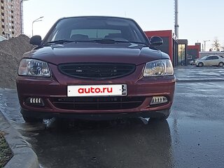 2008 Hyundai Accent ТагАЗ II, красный, 270000 рублей, вид 2
