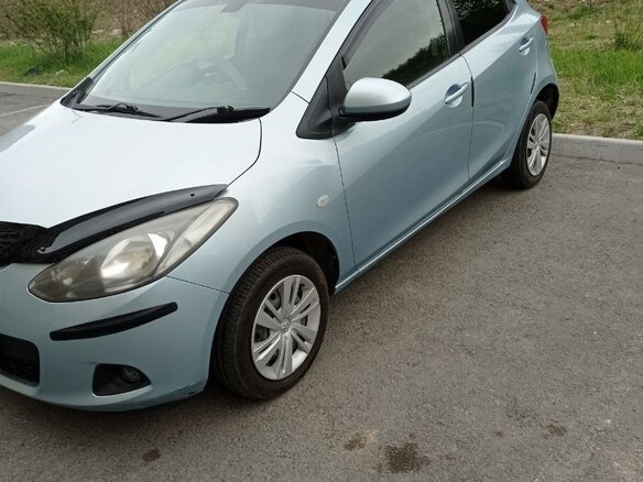 2011 Mazda Demio III (DE), голубой, 550000 рублей - вид 6