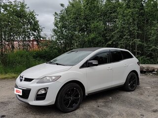 2011 Mazda CX-7 I Рестайлинг, белый, 1100000 рублей, вид 5