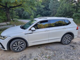 2022 Volkswagen Tiguan II Рестайлинг, белый, 3300000 рублей, вид 3