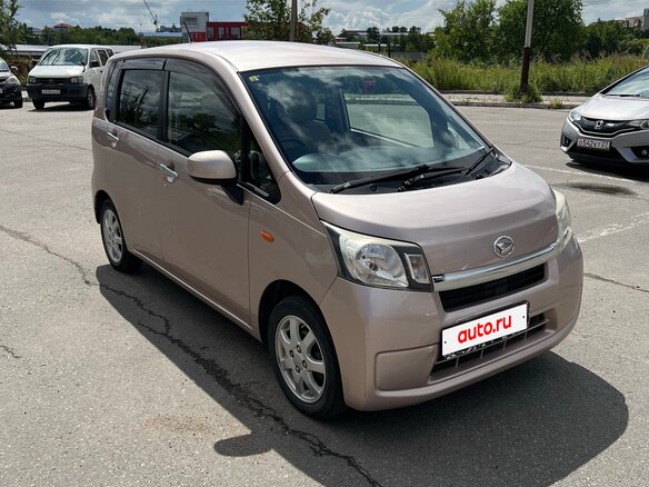 2014 Daihatsu Move V Рестайлинг, серебристый
