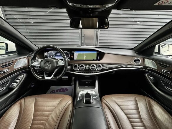 2016 Mercedes-Benz S-Класс 500 VI (W222, C217), белый - вид 10
