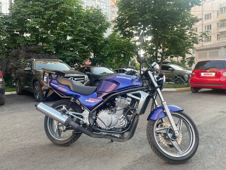 1999 Kawasaki ER-5, синий, 279000 рублей, вид 3