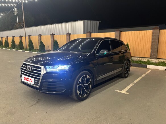 2015 Audi Q7 II (4M), чёрный - вид 3