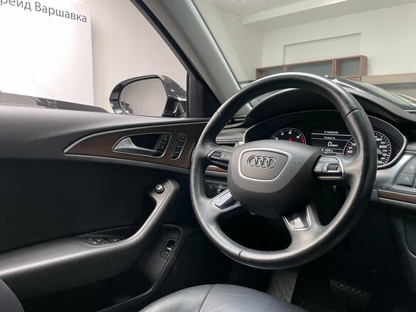 2016 Audi A6 IV (C7) Рестайлинг, чёрный - вид 14