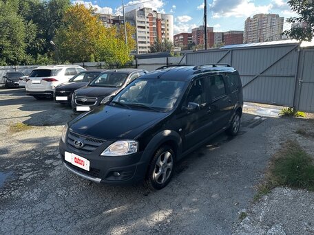 2021 Lada (ВАЗ) Largus I Рестайлинг, чёрный, 875000 рублей, вид 1