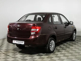 2012 Lada (ВАЗ) Granta I, красный, 299585 рублей, вид 5