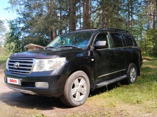 2008 Toyota Land Cruiser 200 Series, чёрный, 2890000 рублей, вид 3