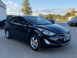 2015 Hyundai Elantra V (MD) Рестайлинг, чёрный, 1170000 рублей, вид 4